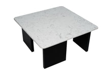 Load image into Gallery viewer, Linea - Coffee Table Square - White & Black