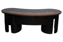 Load image into Gallery viewer, Linea - Excutive Table - Black & Brown