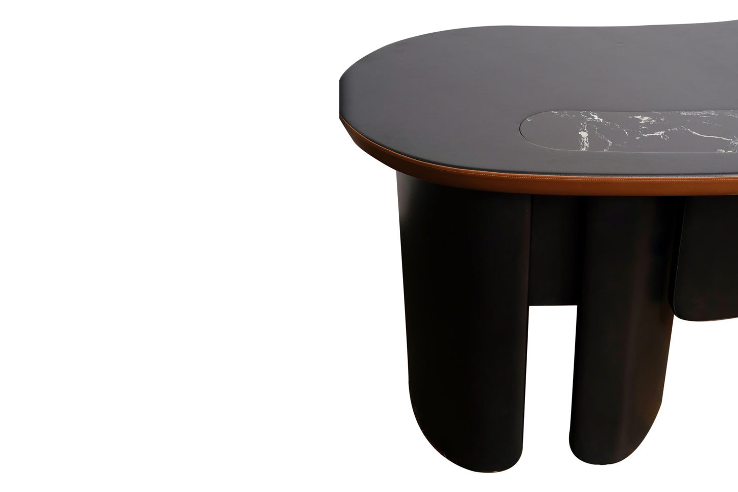 Linea - Excutive Table - Black & Brown