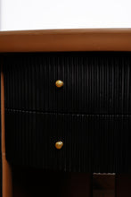 Load image into Gallery viewer, Linea - Excutive Table - Black & Brown