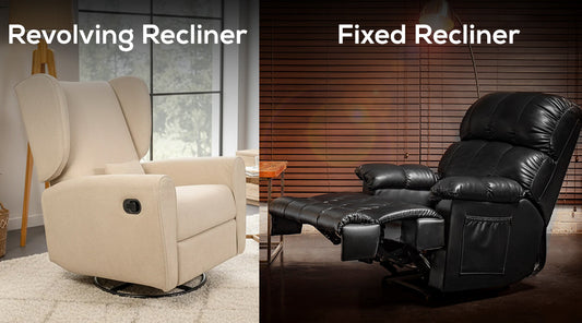 Solve Your Seating Dilemma: Revolving Recliner vs Fixed Recliner for a Better Workspace