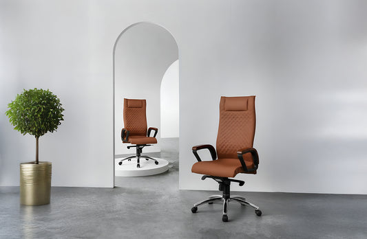 Genesis Ortho HBC (Wooden Arm & Chrome Base)