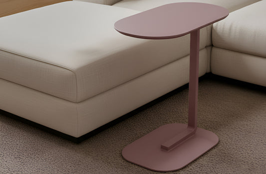 Linea - Side Table - Pastel Pink