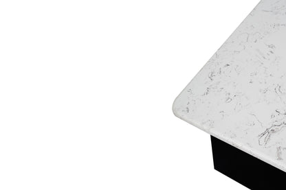Linea - Coffee Table Square - White & Black