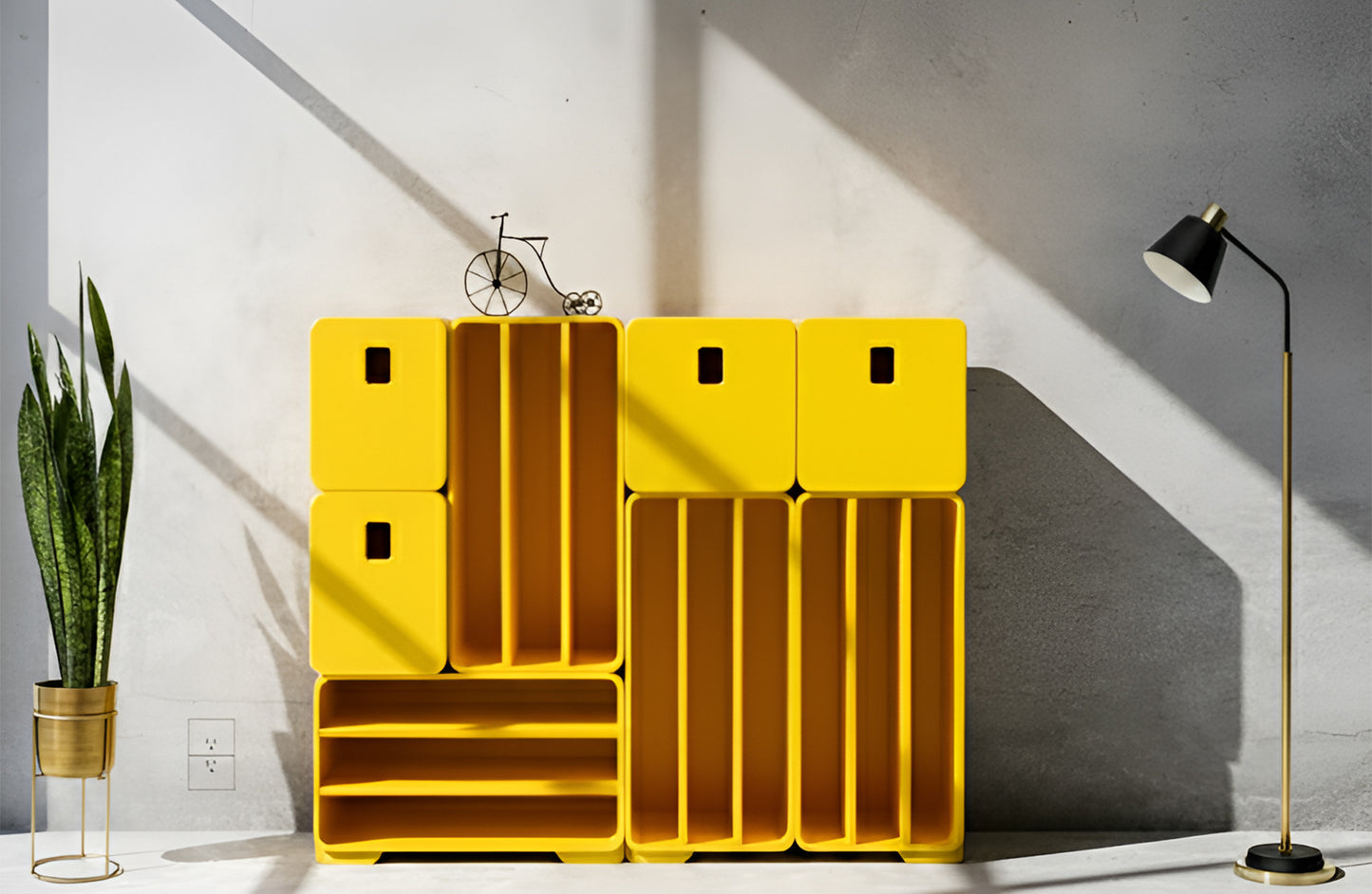 Nexus - File Storage Unit - Yellow