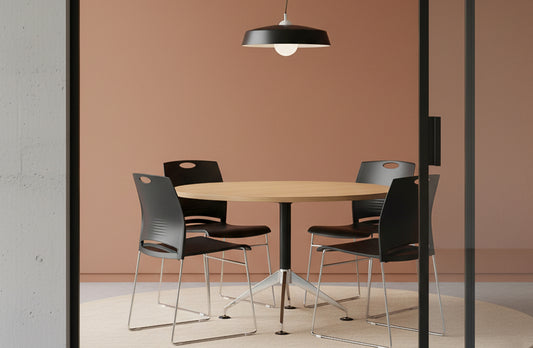 MO Meeting Table DIA 2'-6" (NF-A63-08)