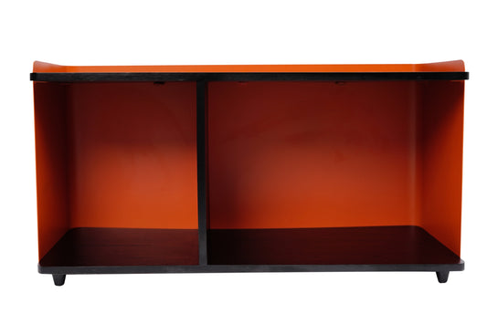 Nexus - Side Table - Orange & Black