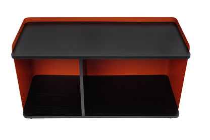 Nexus - Side Table - Orange & Black