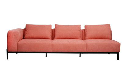 Noir - Sectional Sofa 3 + 2 - Peach