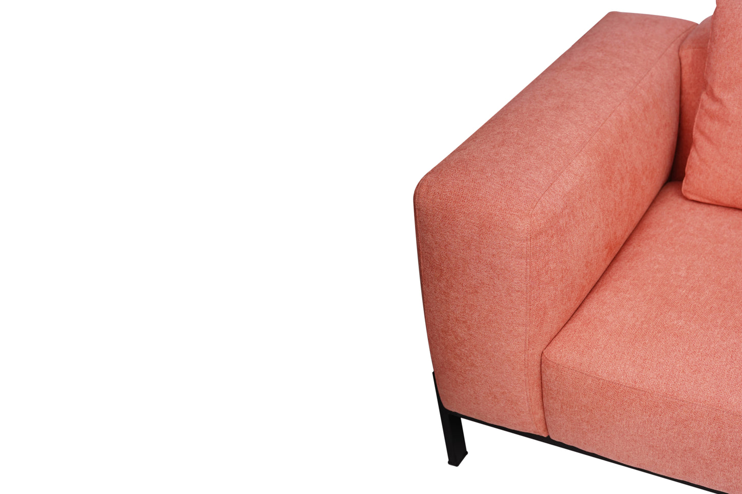 Noir - Sectional Sofa 3 + 2 - Peach
