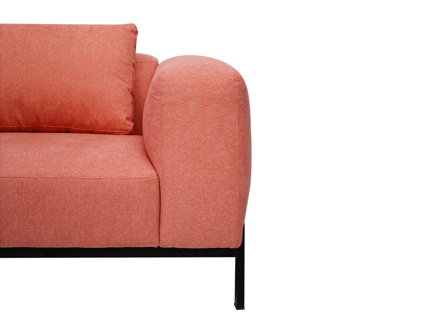 Noir - Sectional Sofa 3 + 2 - Peach