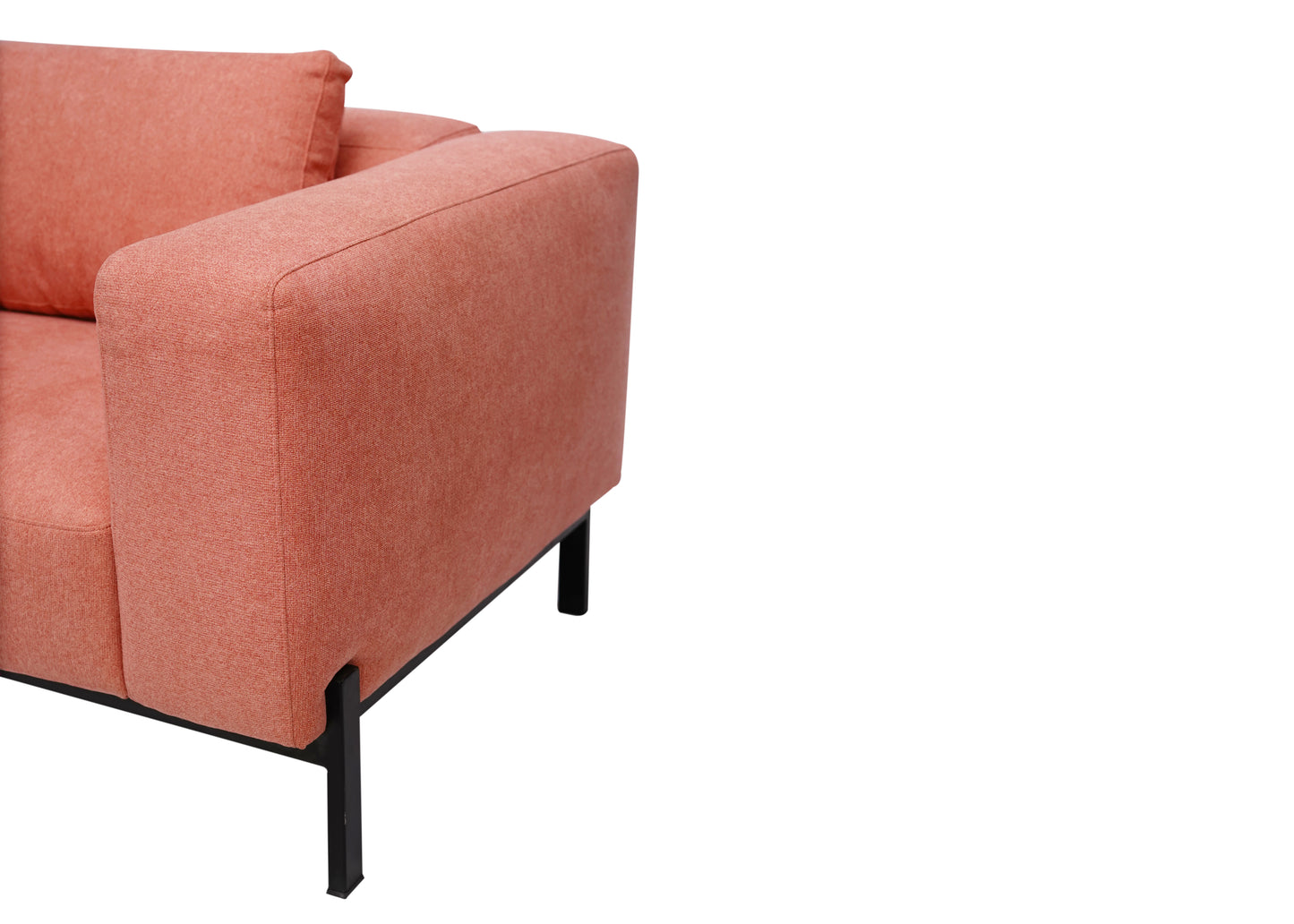 Noir - Sectional Sofa 3 + 2 - Peach