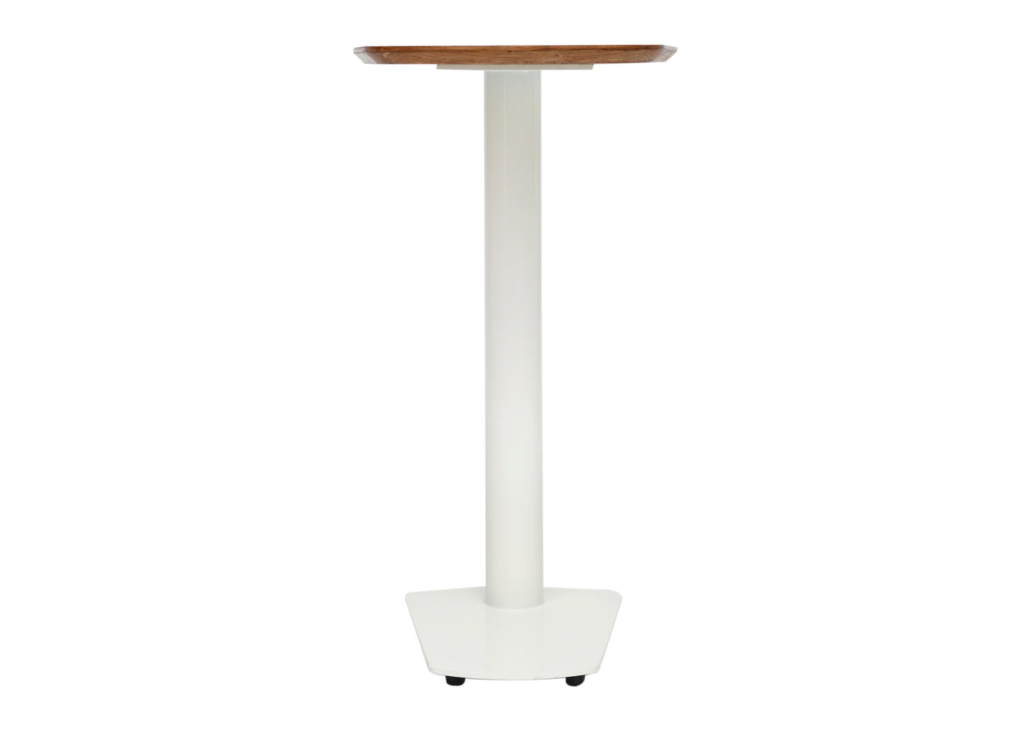 Orbis - Side Table - Brown & White