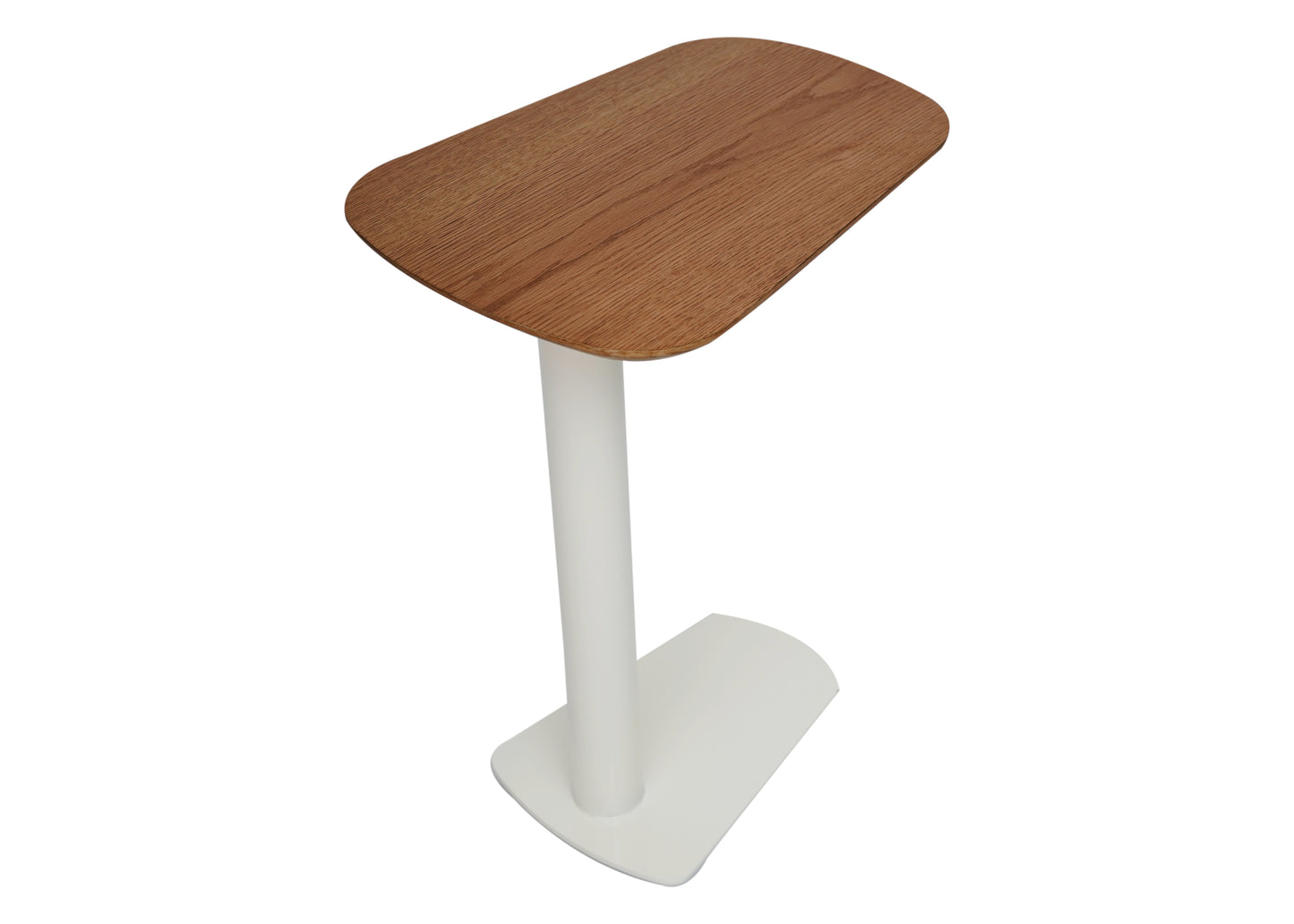 Orbis - Side Table - Brown & White