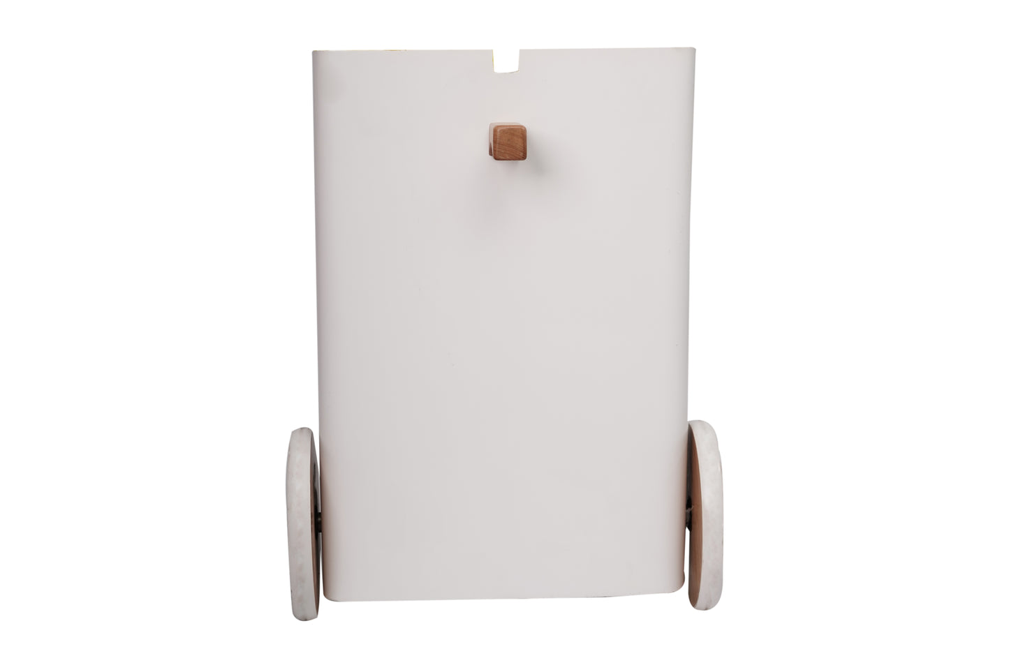 Reve - Mobile Cart Cabinet - Yellow & White