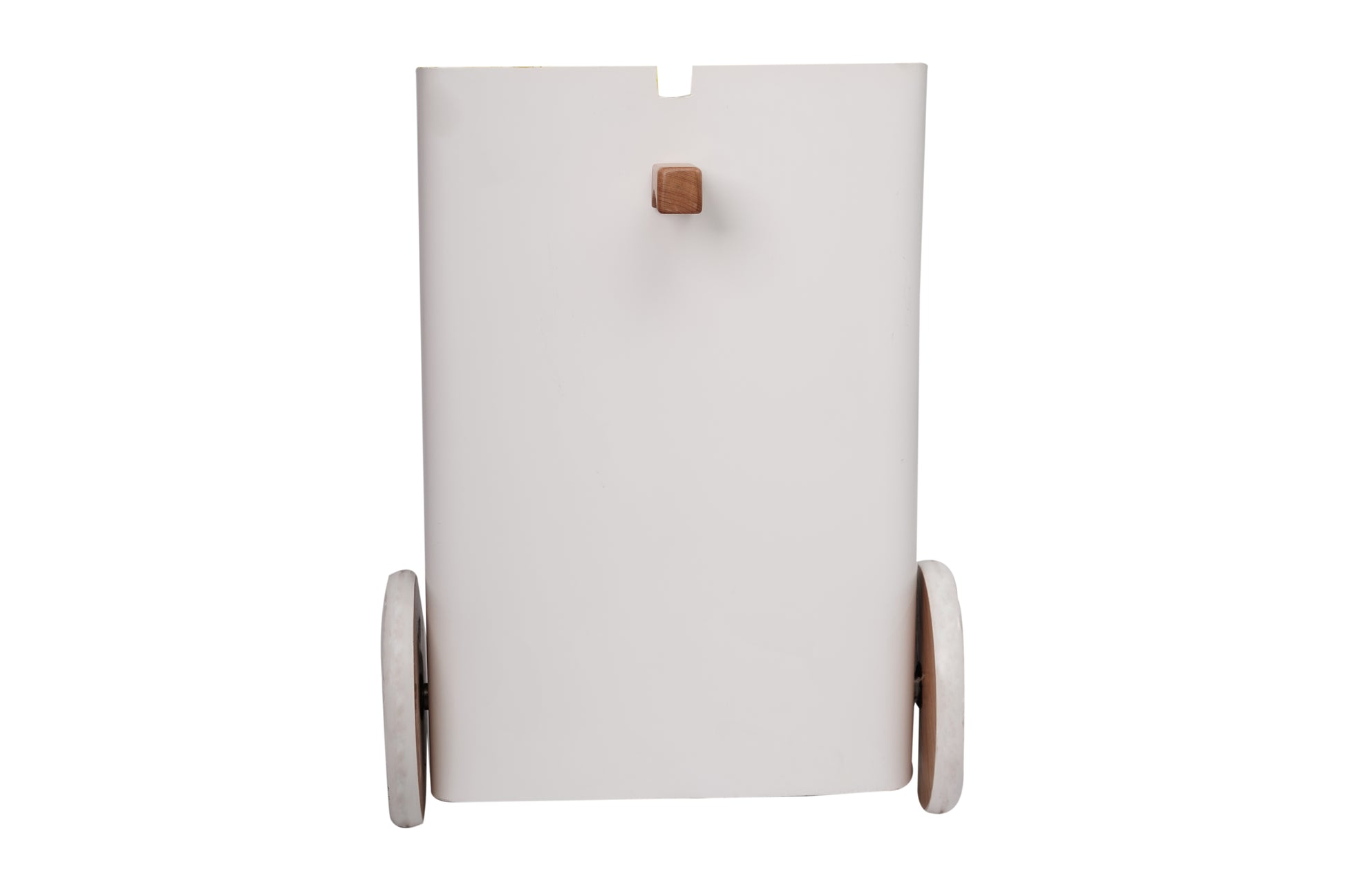Reve - Mobile Cart Cabinet - Yellow & White