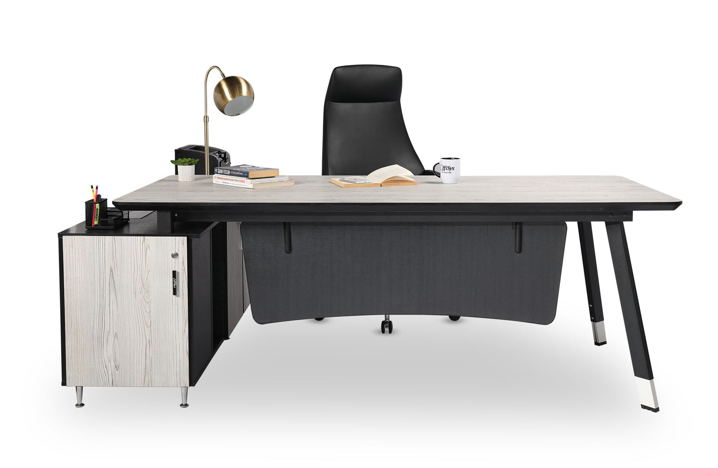 MO MANAGER TABLE WITH SIDE RACK (MO-CLOUD-TJ-15B-24A)